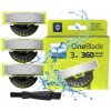 3x ČEPELE PHILIPS ONEBLADE 360 ORIGINÁLNE ČEPELE NOŽA HLAVICA HOLIAČ PRO