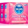 Skins Dots & Ribs Vanilla 16 ks