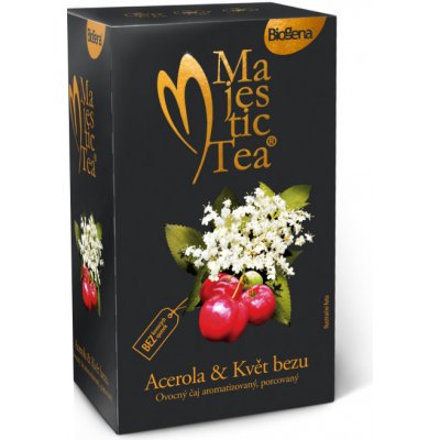 Biogena čaj Majestic Tea Acerola kvet Bezu 20 x 2,5 g