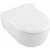 Wc so sedátkom softclose Villeroy & Boch Avento zadný odpad GLACERAAVWC006
