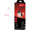 Micro USB nabíjací dátový kábel 3.1A dĺžka 3 metre čierna farba