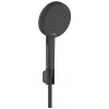 Hansgrohe Raindance Alive Select S - Sprchový set 125 3jet EcoSmart, so sprchovou hadicou Isiflex 1600 mm, kartáčovaný čierny chróm 24612340