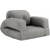 sofa HIPPO (futónová pohovka ) 90*200 cm grey 746