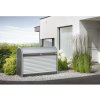 Biohort StoreMax 163 x 78 x 120 sivý kremeň metalická
