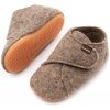 Froddo DETSKÉ BAREFOOT PAPUČKY FRODDO PREWALKERS WOOLY - BEIGE Veľkosť: 21, Vnútorná dĺžka topánky v cm: 13, Vnútorná šírka topánky v cm: 5.8