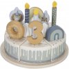 LITTLE DUTCH NARODENINOVÁ TORTA BLUE
