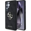 Guess PU 4G Metal Logo Zadný Kryt pre Samsung Galaxy S25 Ultra sivá (57983124082)