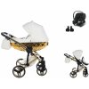 JUNAMA Mirror V2 + Cybex Aton B2 i-Size 06 white/gold 2022