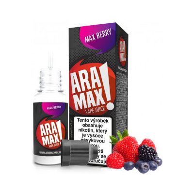 Aramax 10ml Max Berry (Lesní plody) 12mg