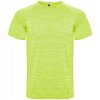Roly Austin Pánske funkčné tričko CA6654 Heather Fluor Yellow 249 XXL
