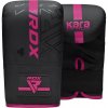 Boxerské rukavice vrecovky RDX Kara Series F6 pink 4 oz