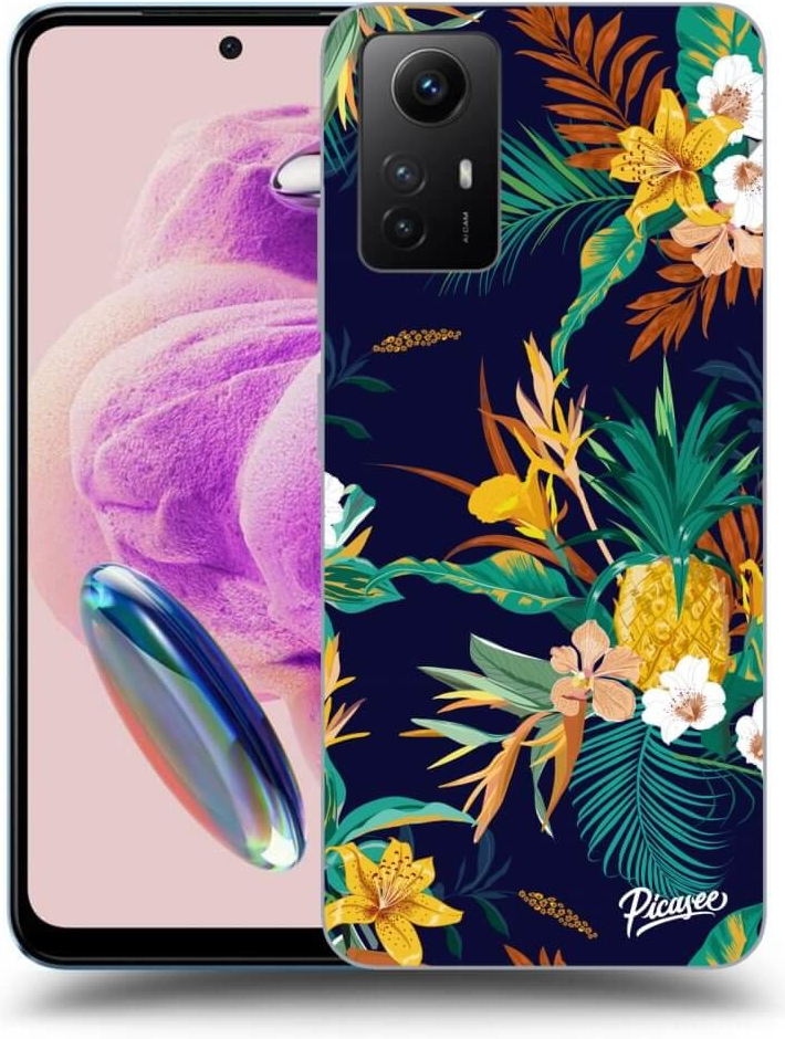 Púzdro Picasee silikónové Xiaomi Redmi Note 12S - Pineapple Color čiré