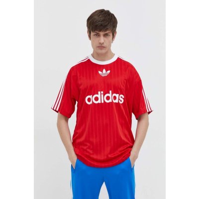 adidas tričko Originals Adicolor Poly Tee červené