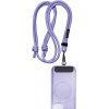 Black Rock Universal Lanyard, šnúrka na mobil, s karabínkou, 30-60 cm, fialová 221558