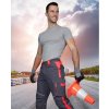 ARDON Pracovné nohavice do pása ARDON®NEON sivo-červené, predĺžené Veľkosť: M