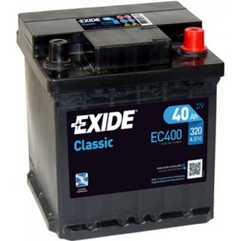 Exide Classic 12V 40Ah 320A EC400