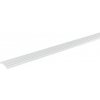 Prechodová lišta vyrovnávacia Skandor samolepiaca 900 x 40 x 5 mm strieborná