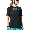 FOX cyklistický dres W Defend Ss Jersey Black - S
