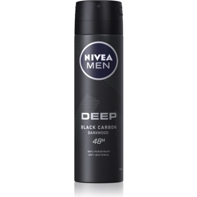 Nivea Men Deep antiperspirant v spreji pre mužov 150 ml