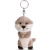 Prívesok na kľúče NICI Zelená Forest Friends Vydra Oda pre šťastie 10 cm