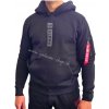 Alpha Industries ALPHA PP Hoody pánska mikina black Farba: čierna, Veľkosť: 3XL