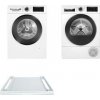 Set Bosch WGG244Z5CS + WQG233D1CS + WTZ27400