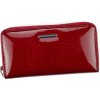 Gregorio PT-119 červená dámska kožená peňaženka 19,5 x 10,5 x 2,5 cm