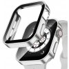 Metalic 360° kryt s tvrdeným sklom pre Apple Watch SE/6/5/4 (40 mm) Farva: Strieborná