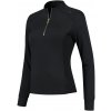 TRÉNINGOVÝ TOP Mrs. Ros s dlhým rukávom - Black VEĽKOSŤ: XS