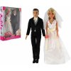 Bábika Anlily nevesta a ženích - 30cm