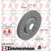ZIMMERMANN Brzdový kotúč 400.3694.20