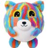 Nafukovací plyšový kamarát - Medvedík dúhový 23 cm