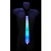 Neónová zvukovo senzitívna kravata - Ekvalizér