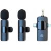 AppleMix Mikrofón pre Apple iPhone / iPad / Android - USB-C / Lightning / 3,5 mm jack - sada 2 ks - čierny