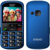 EVOLVEO EasyPhone XS, mobilní telefon pro seniory, modrá