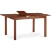 Jedálenský stôl rozkladací 120+30x80x74 cm, BT-6778 TR3, dyha, nohy masív, tmavá čerešňa