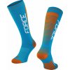 FORCE ponožky F COMPRESS, modro-oranžové Velikost: S-M/36-41