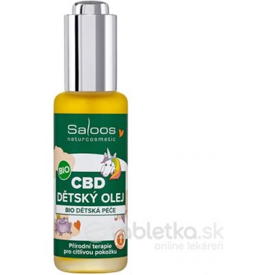 Saloos CBD Bio detský olej 50 ml