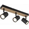 GLOBO 57911-3BW ROBBY stropné bodové svietidlo/spot 3xGU10 matná čierna