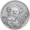 Strieborná investičná minca Koala 1Kg 2026