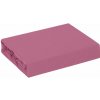 Takoy Plachta jersey s gumou 120x200x20 cm z bavlny farba ružová 140 g/m2 ADELA-HF-451282 | 120 x 200 x 20 cm