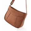 PAOLO PERUZZI Malá dámska kožená kabelka | koňak Z-54-CG