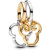 PANDORA Disney Mickey a Minnie mouse rozdeliteľný visiaci prívesok