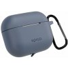 Silikónové puzdro s karabínou pre AirPods Pro 3 Epico - modrošedé