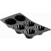 de Buyer Mouly Flex-Silicone Molds 6 Small Brioches 17,5X30cm 8cm