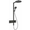 Hansgrohe Raindance Alive S - Sprchový set s termostatom, priemer 30 cm, 3 prúdy, EcoSmart, kefovaný - 24583340