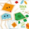 STICK BASIC drevená skladačka paličiek DJECO 3+