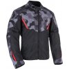 OXFORD bunda DELTA 1.0 sivá camo/červená/čierna - 5XL