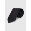 Calvin Klein hodvábna kravata čierna