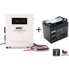 Zálohovací set MHPower WPU-700-12-SET65 pro kotle s oběhovým čerpadlem, 700W, čistý sinus, 12V